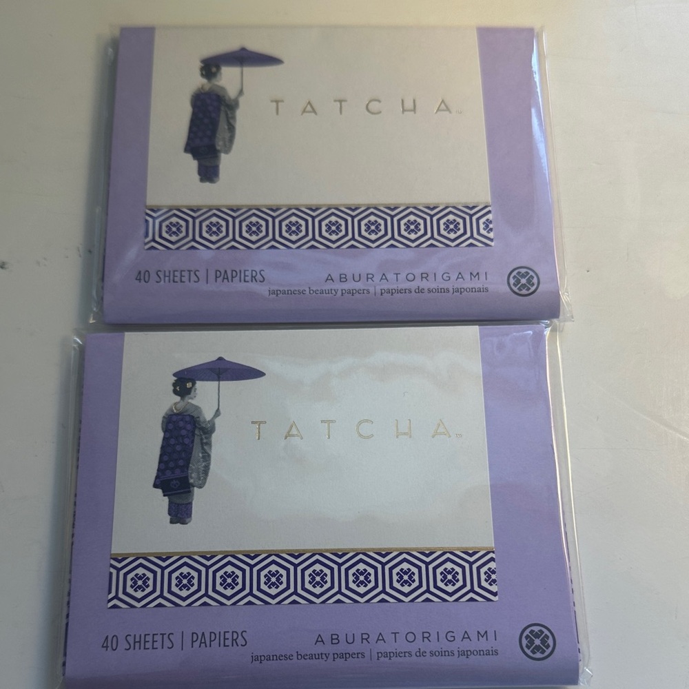 Tatcha Purple Japanese Beauty Papers